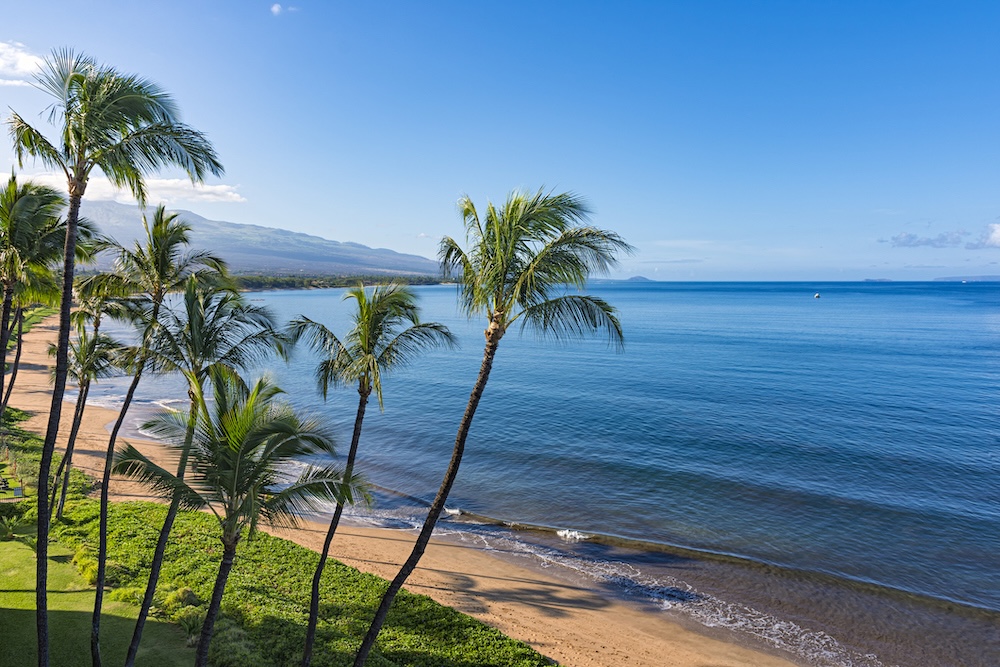 sugar beach in Kihei, Maui